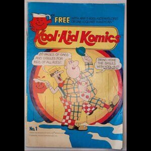 Vintage Kool-Aid comic No. 1 bronze age